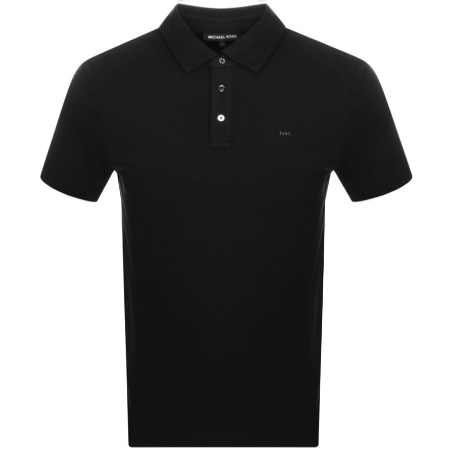 Alternative Image for ProductMichael Kors Sleek Polo T Shirt Black1